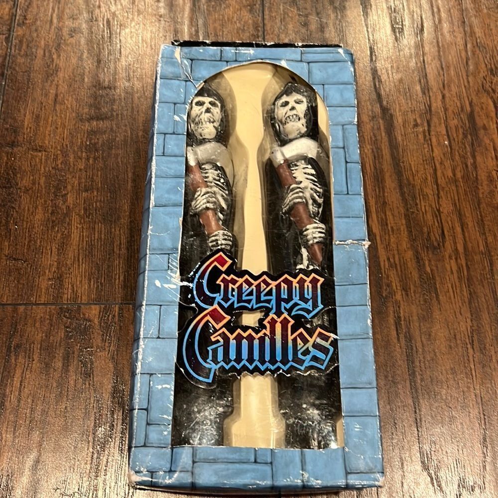 VTG forum novelties Grim Reaper 10 inch Halloween candles perfect for Halloween